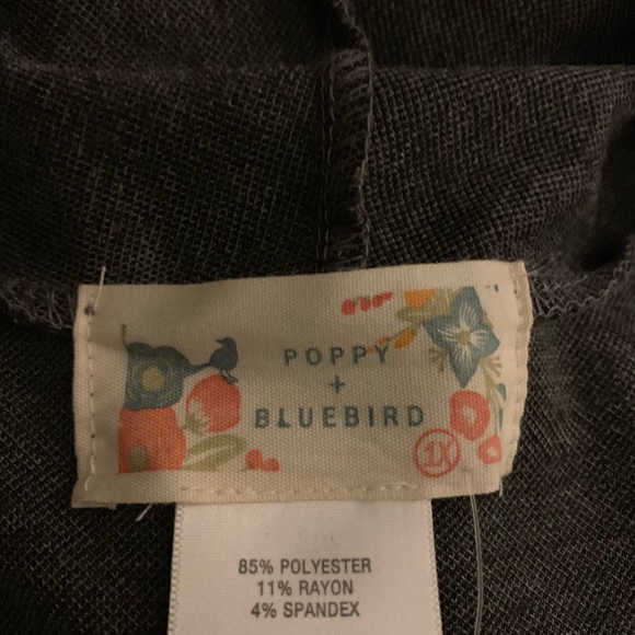 Grey and black plaid knit jacket - Picture 8 of 8